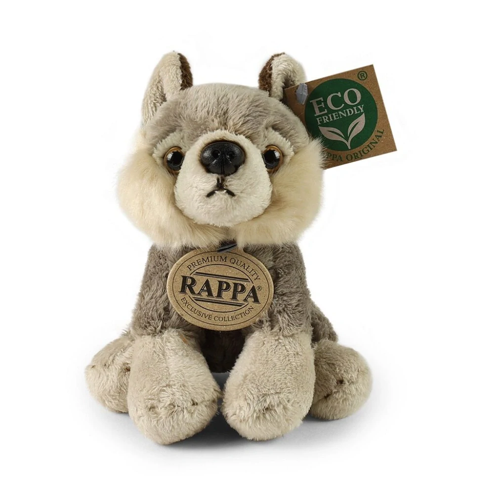 Rappa Plyšový vlk 13 cm ECO-FRIENDLY