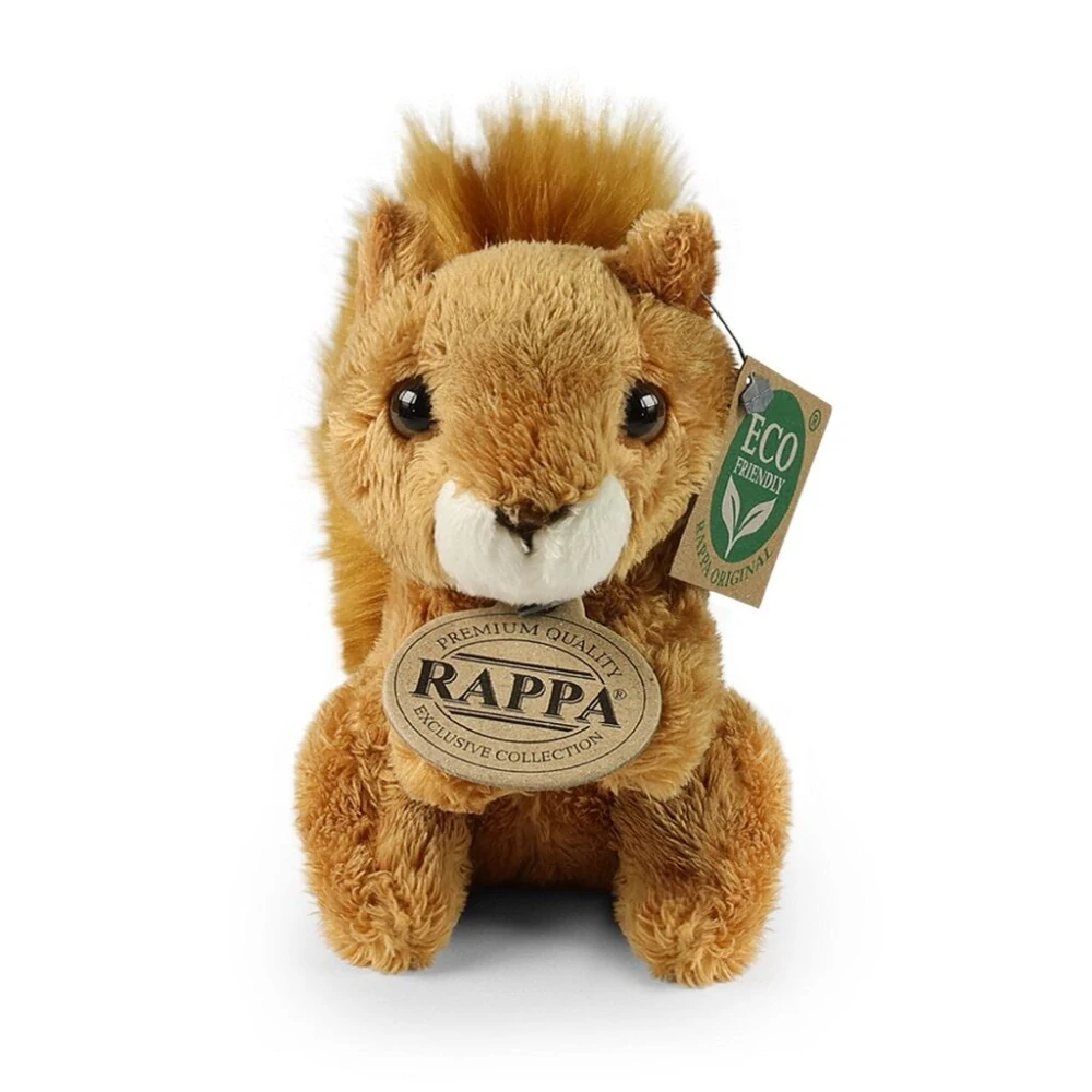 Rappa Plyšová veverka 12 cm ECO-FRIENDLY