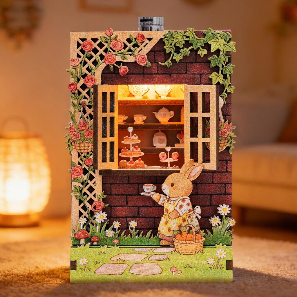 2Kids Toys 3D dřevěná skládačka Magnet Králíčkova cukrárna