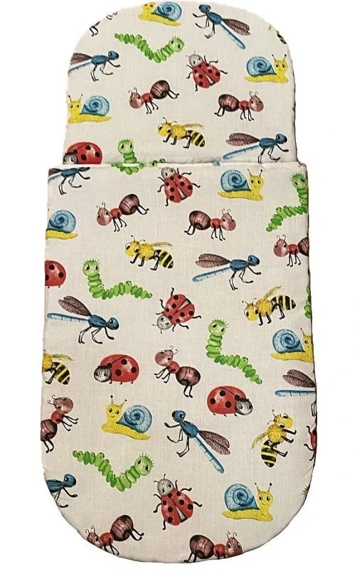 SDS Peřinky do kočárku pro panenky Zvířátka z louky Bavlna, výplň: Polyester, 1x 27x40 cm / 25x20 cm
