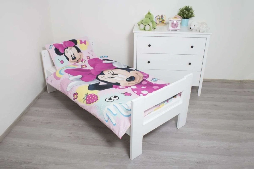 JERRY FABRICS Povlečení do postýlky Minnie sweet baby Bavlna, 100/135, 40/60 cm