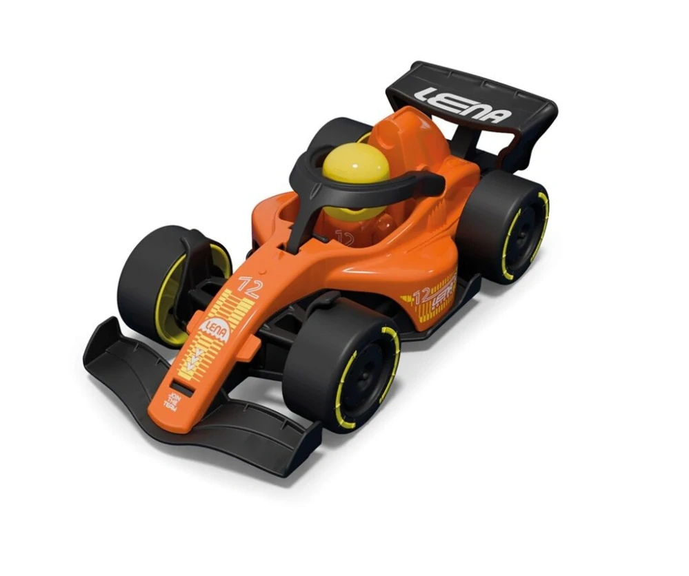 Lena Závodní vůz Formule oranžová