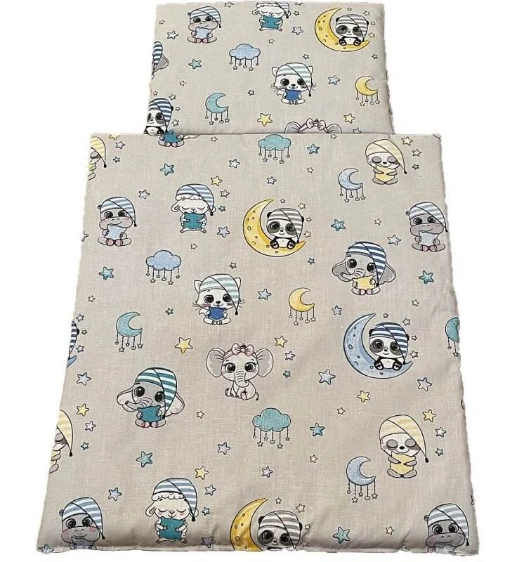 SDS Peřinky do postýlky pro panenky Usínáčci Bavlna, výplň: Polyester, 1x 38x44 cm / 28x20 cm