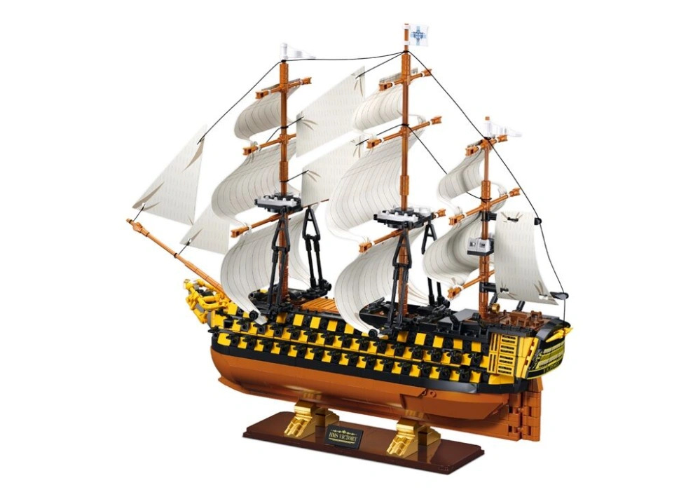 Sluban Model Bricks M38-B1552 Válečná plachetnice Victory 1 : 200