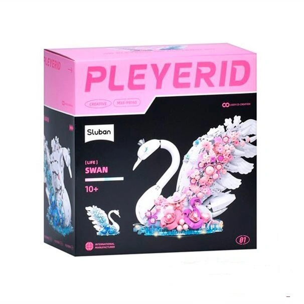 Sluban Pleyerid M38-P8160 Labuť s LED osvětlením