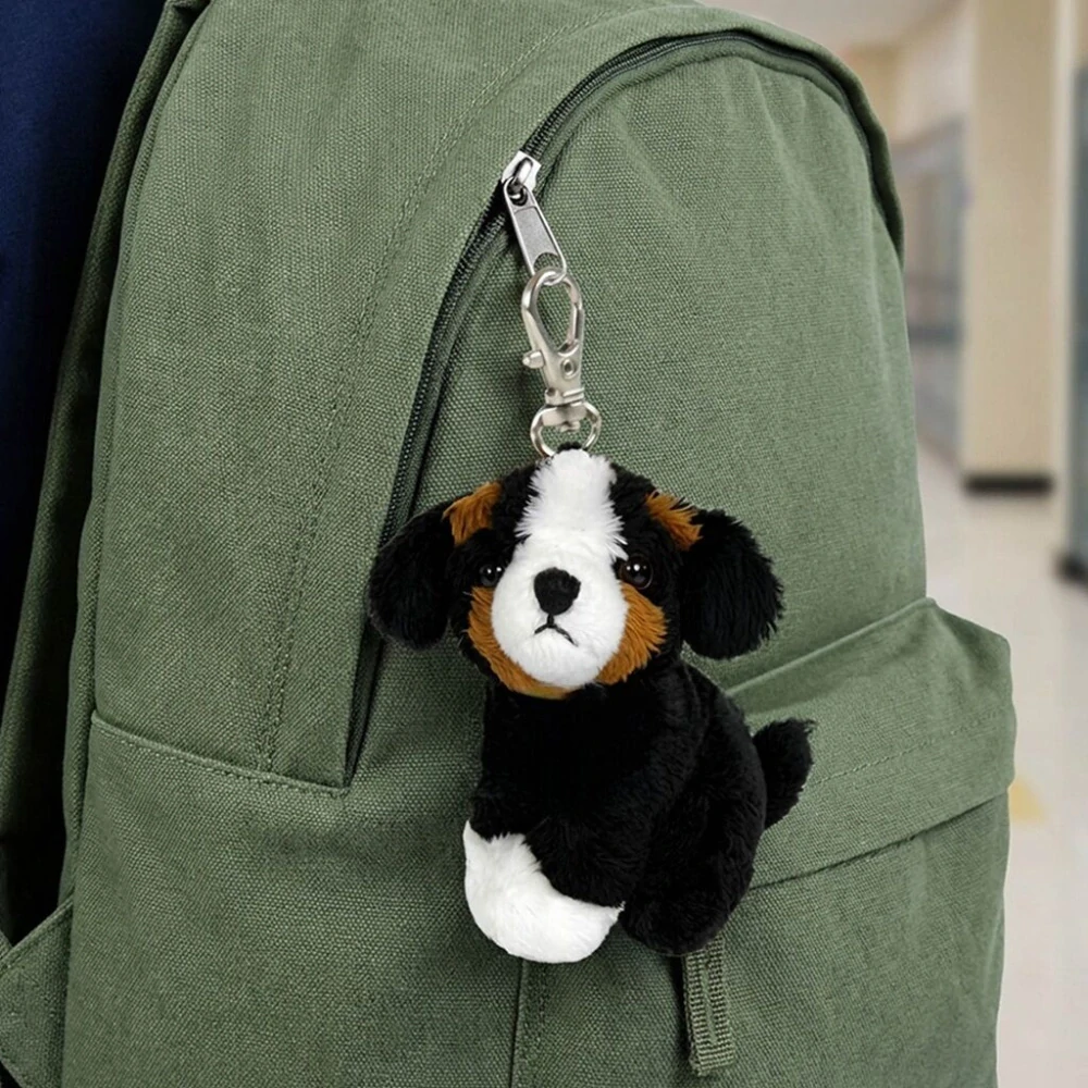 Rappa Plyšová klíčenka, přívěsek Pes bernský salašnický 9 cm ECO-FRIENDLY PLUSH WORLD