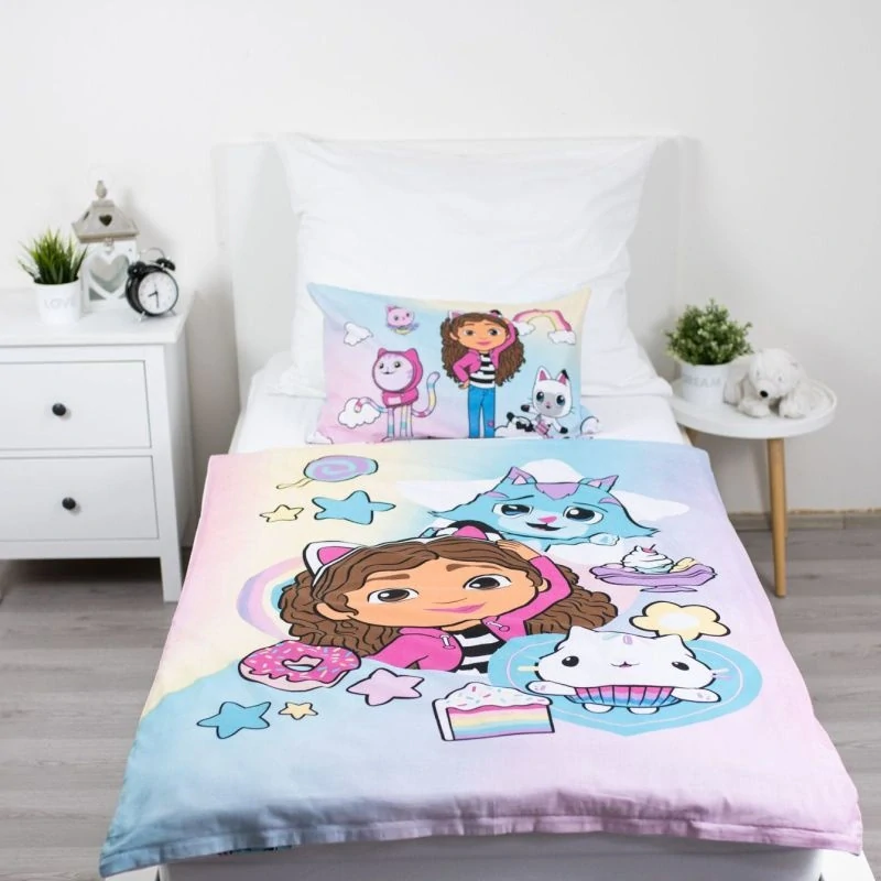 JERRY FABRICS Povlečení do postýlky Gábinin kouzelný domek Sugar Dream baby  Bavlna, 100/135, 40/60 cm
