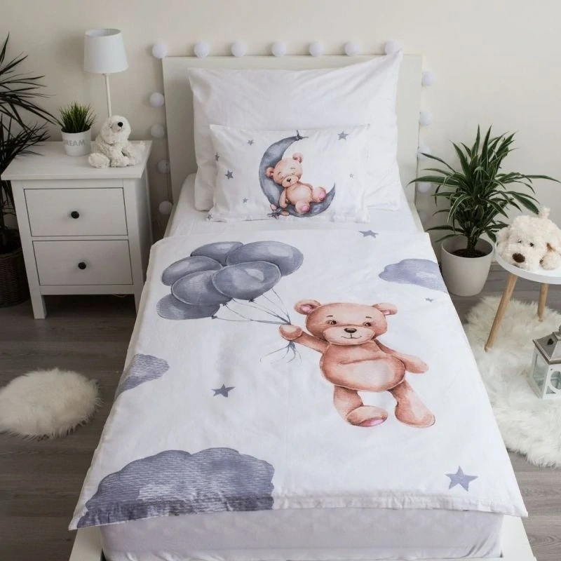 JERRY FABRICS Povlečení do postýlky Medvídek baby Bavlna, 100/135, 40/60 cm
