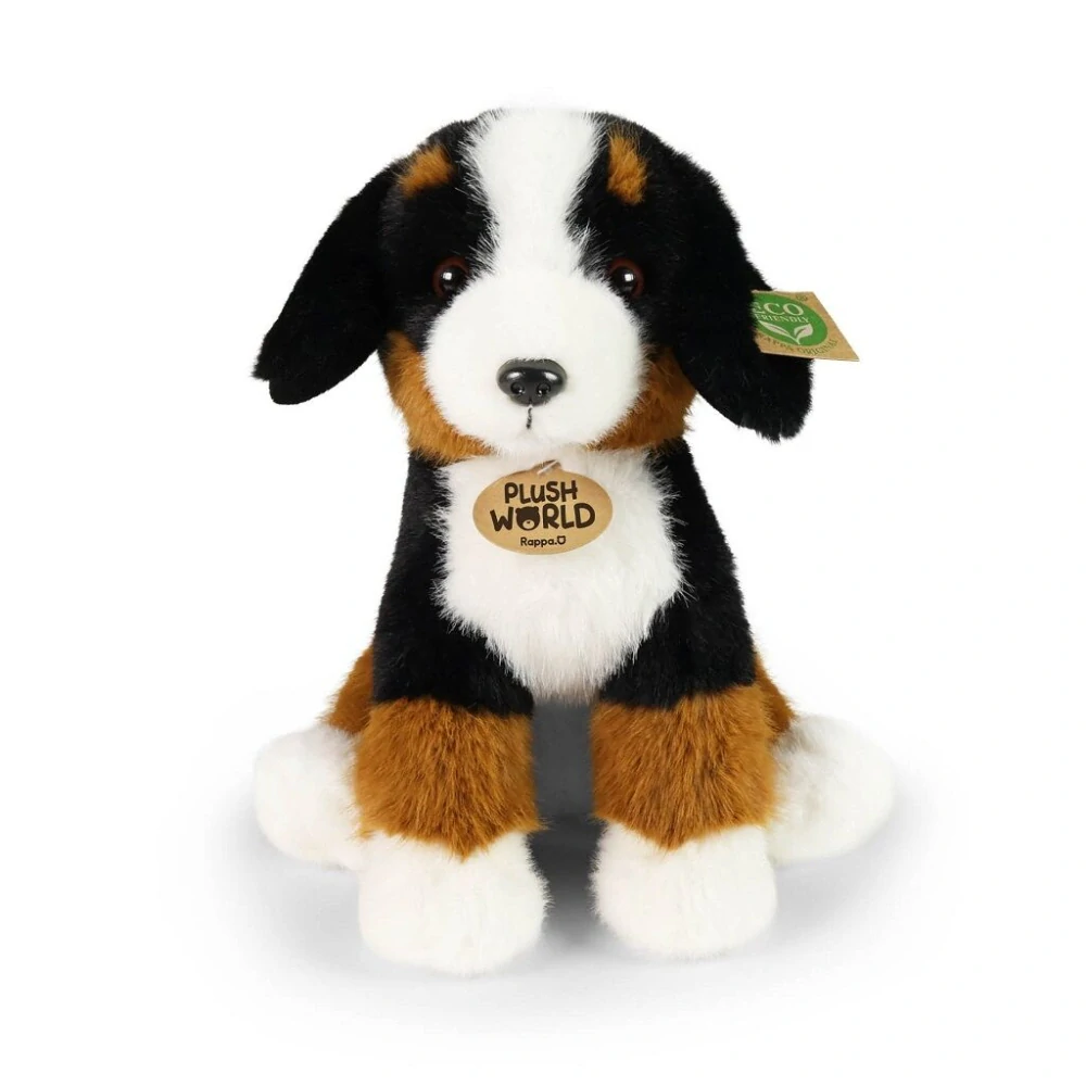Rappa Plyšový pes bernský salašnický 25 cm ECO-FRIENDLY PLUSH WORLD