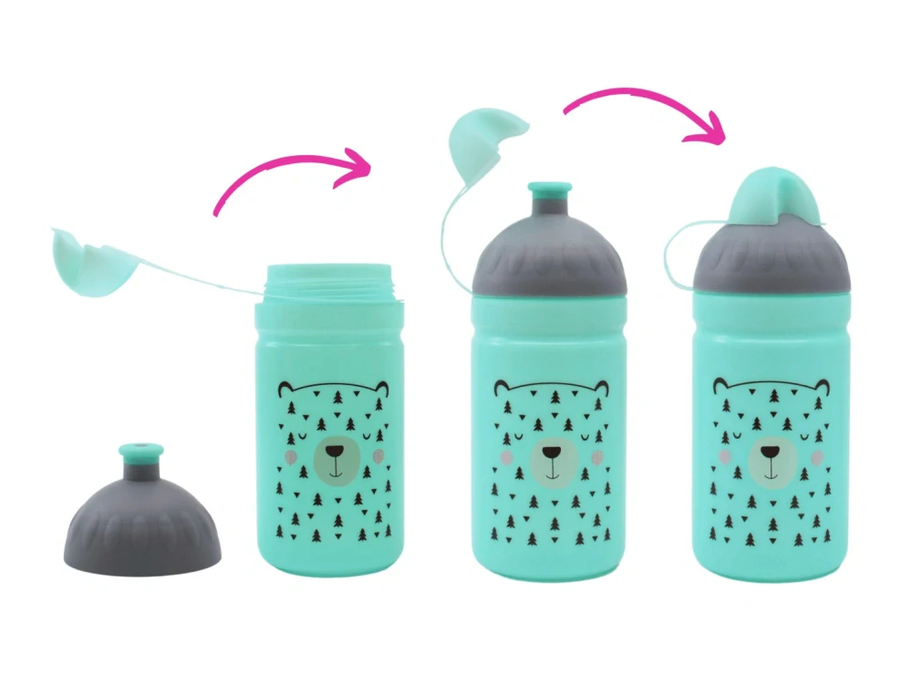 R&B Mědílek Zdravá láhev Krytka Floppy Modrá