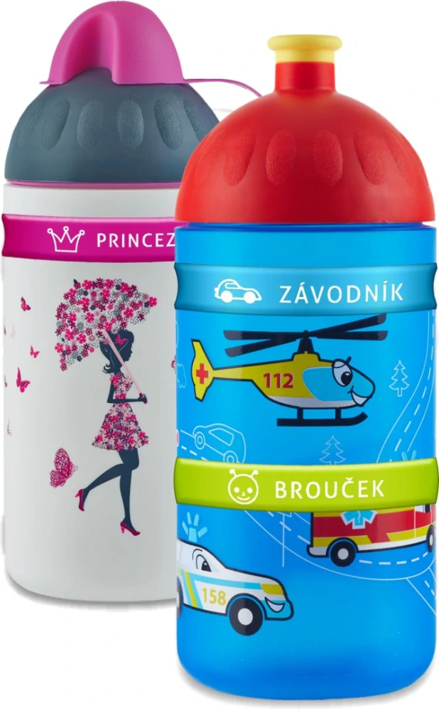 R&B Mědílek Náramek na Zdravou láhev Závodník Modrý
