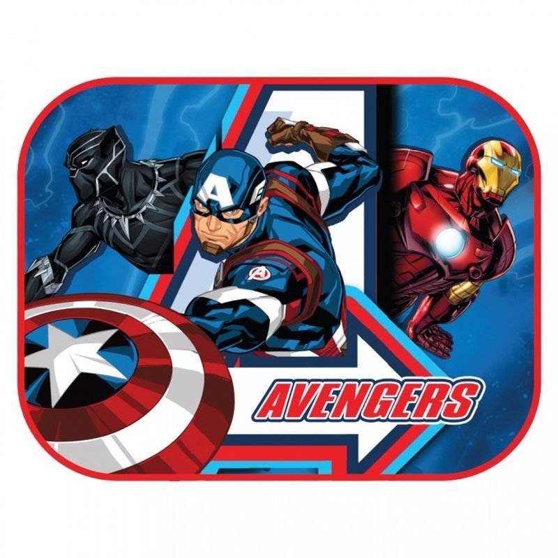 Seven Sluneční clona do auta 2 ks Avengers