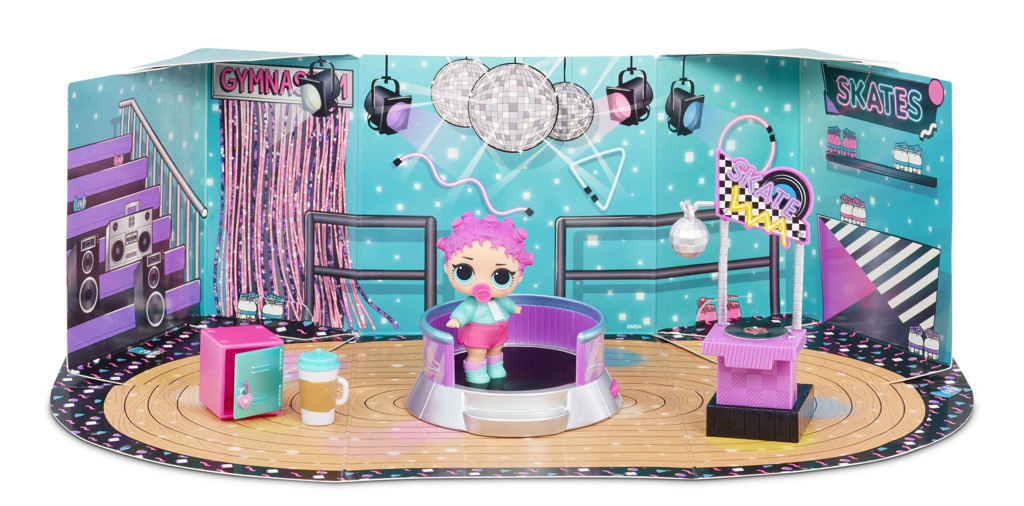 MGA L.O.L. Surprise Nábytek s panenkou Bruslařský park