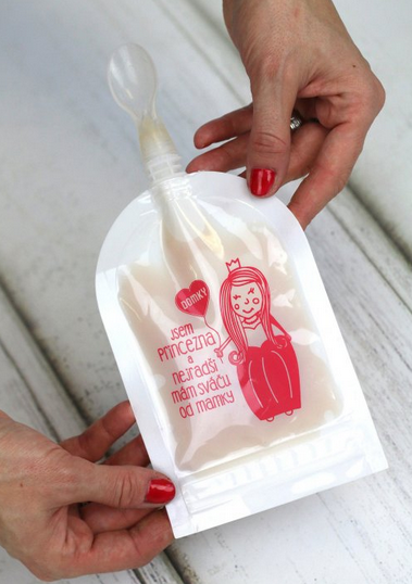Domky Klasická plnitelná kapsička 140 ml Princezna