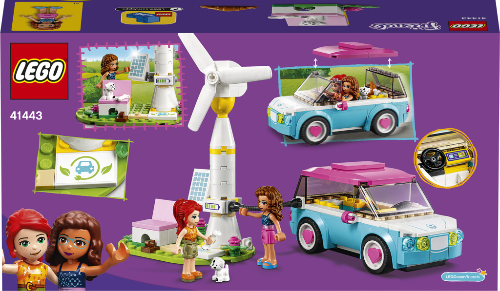 LEGO® Friends 41443 Olivia a její elektromobil