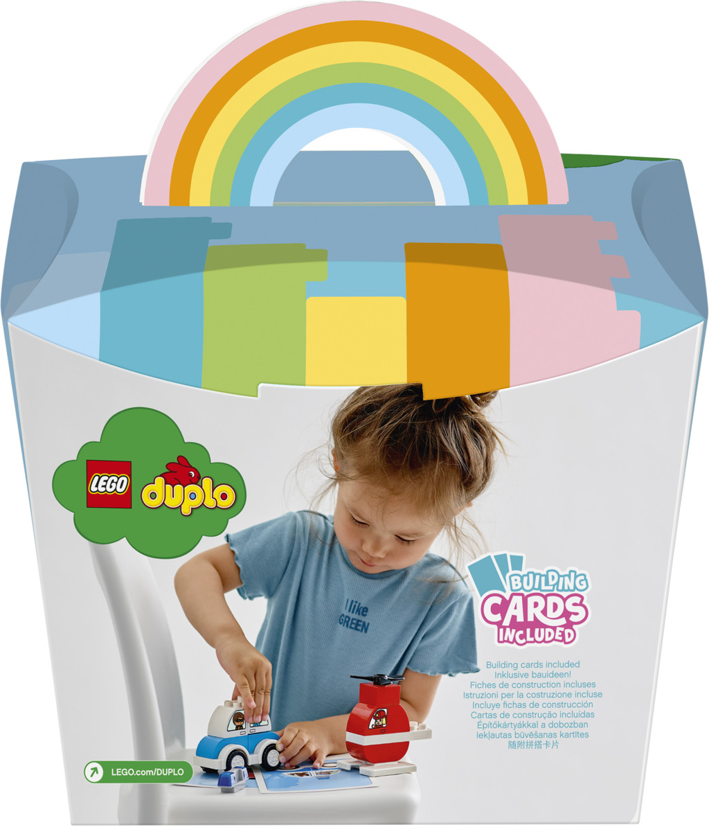 LEGO® Duplo 10957 Hasičský vrtulník a policejní auto