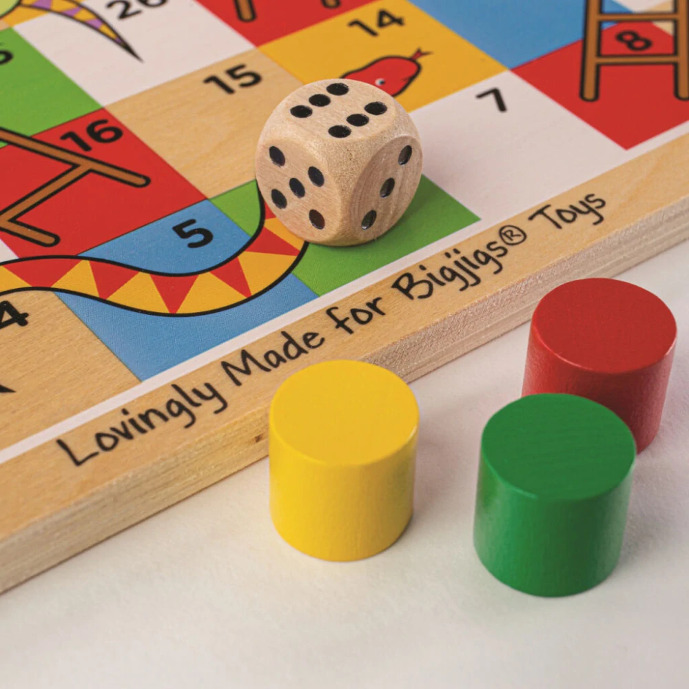 Bigjigs Toys Hadi a žebříky 2