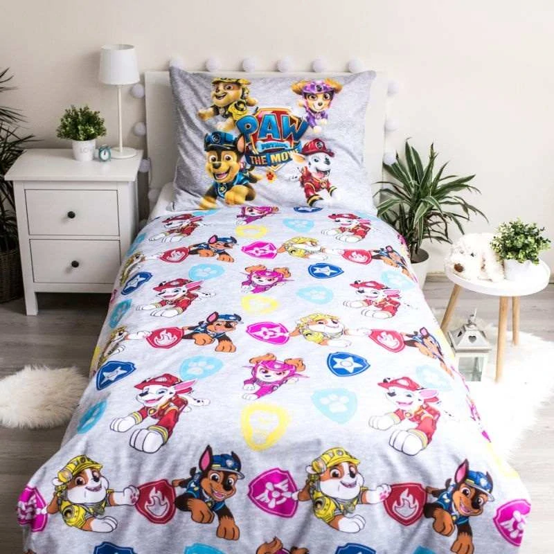 JERRY FABRICS Povlečení Paw Patrol 303 Bavlna, 140/200, 70/90 cm