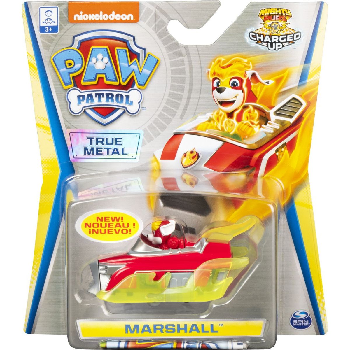 Spin Master Sběratelská kovová autíčka Tlapková patrola 1339 Marshall