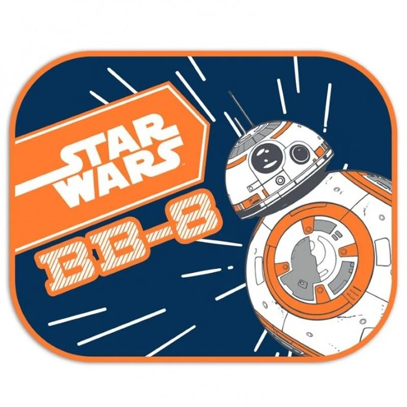 SEVEN Sluneční clony Star Wars BB-8 Polyester, 2ks