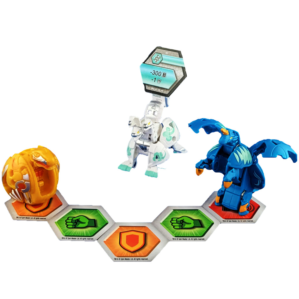Spin Master Bakugan Evolutions 3 ks Startovací sada s4 HOWLKOR ULTRA & NEO PEGATRIX & TROX