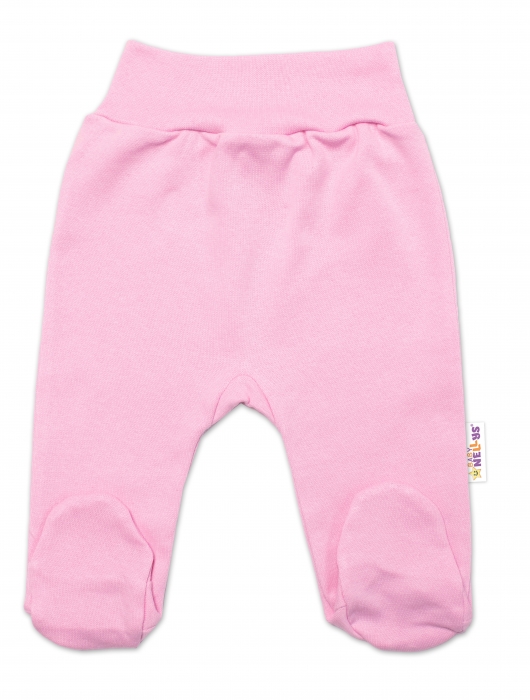 Mrofi 2-dílná sada Body dl.rukáv, polodupačky Víla Růžová/bílá,  vel.56