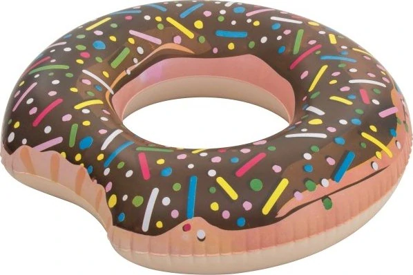 Bestway Nafukovací kruh 107 cm Donut hnědý