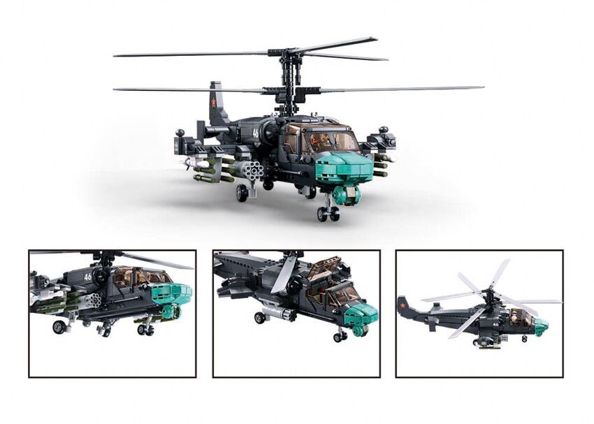 Sluban Bojový vrtulník KA-52S M38-B1138