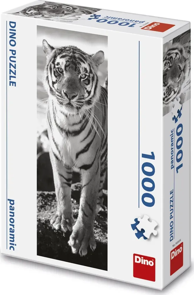 DINO Vertikální puzzle Tygr 1000 dílků