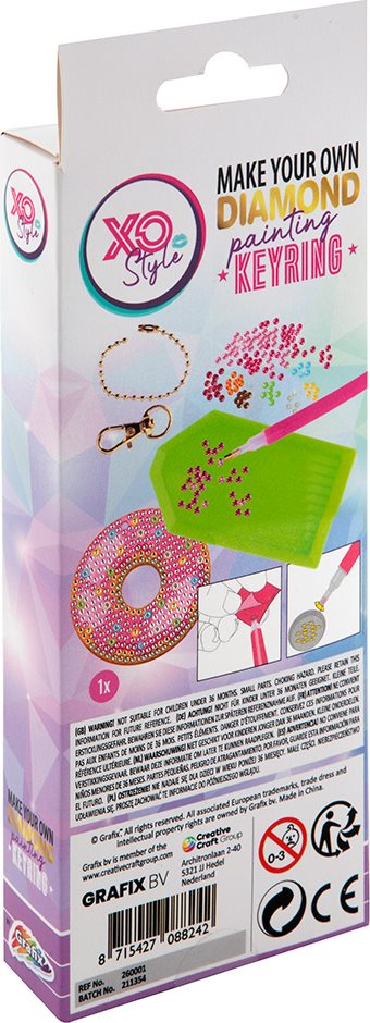 GRAFIX Diamantové malování Přívěsek Donut