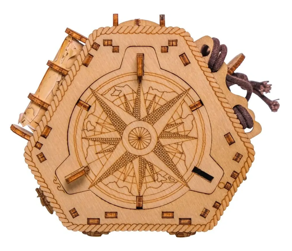 EscapeWelt Dřevěný hlavolam Blackbeard's Compass