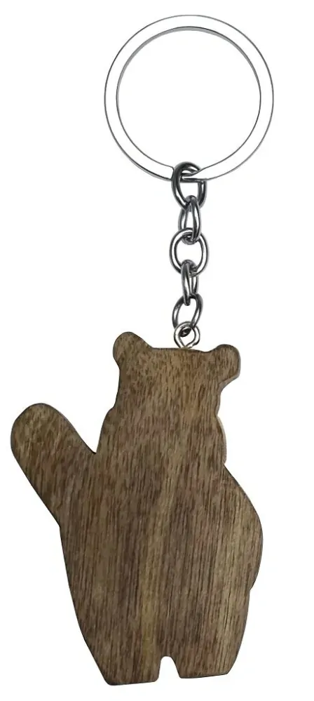 2Kids Toys Dřevěná klíčenka velká Hroch stojící