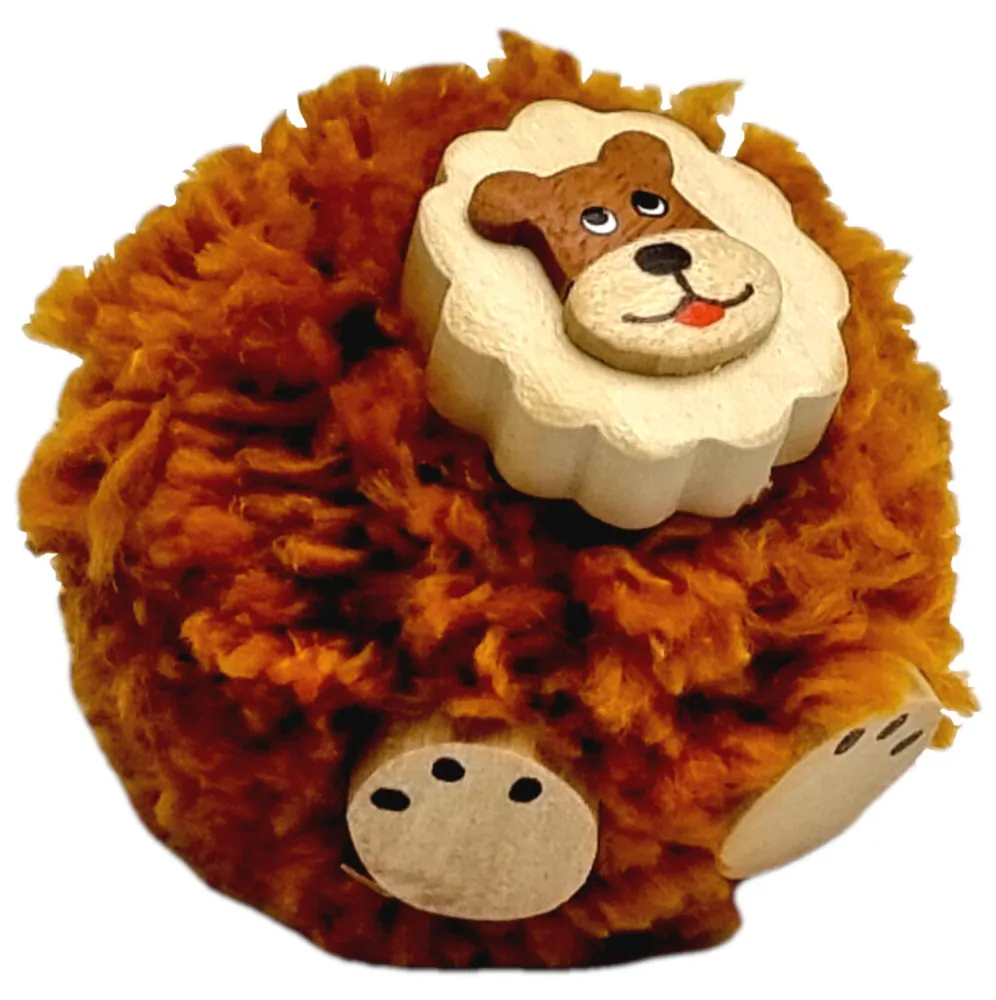 2Kids Toys Dřevěná magnetka velká pompon Lev