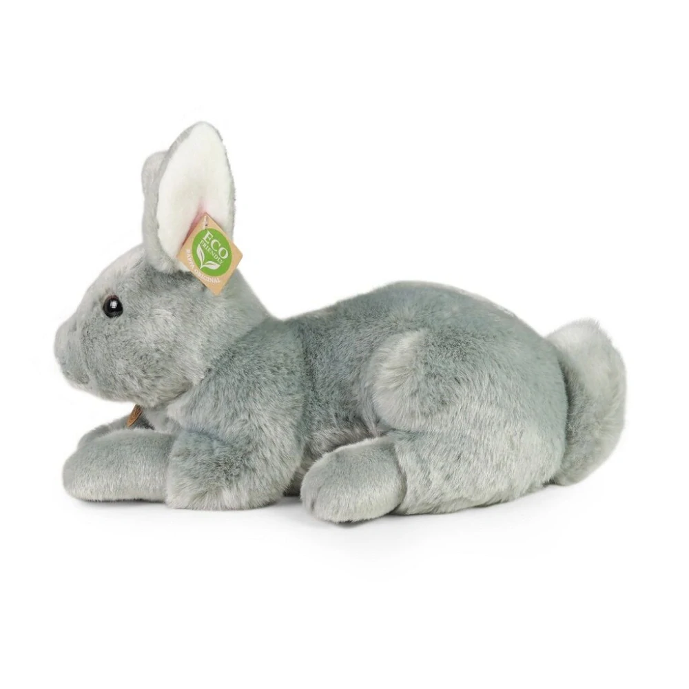 Rappa Plyšový králík ležící 33 cm ECO-FRIENDLY