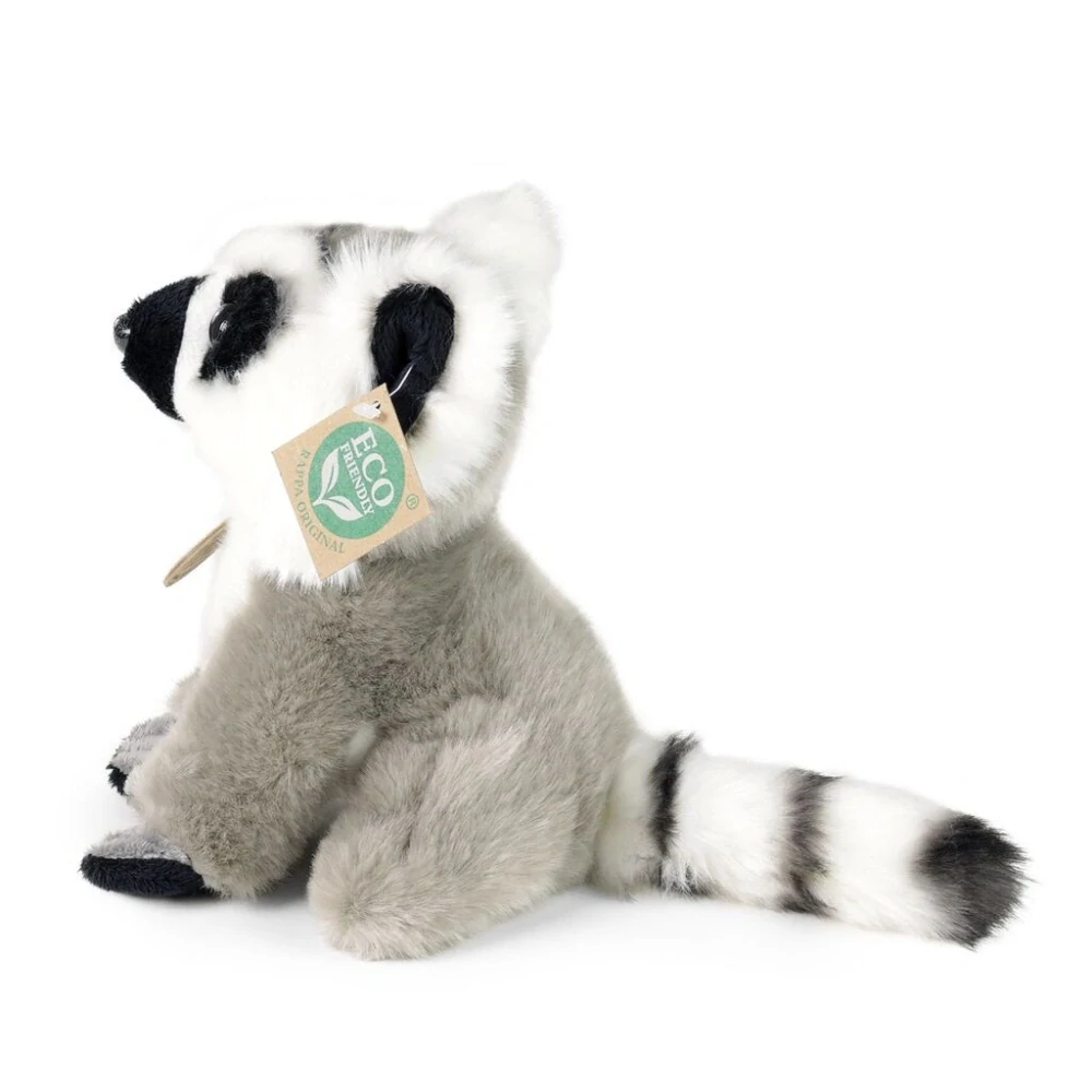 Rappa Plyšový lemur sedící 18 cm ECO-FRIENDLY