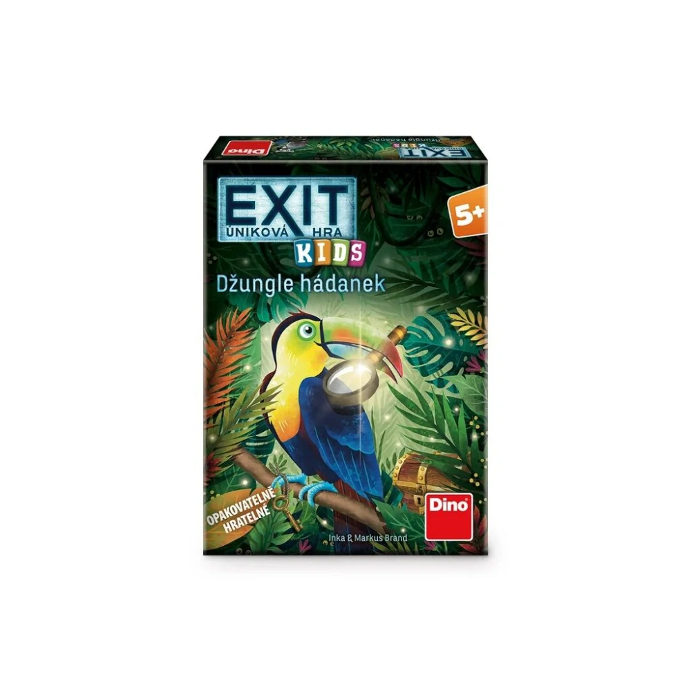 Dino Exit úniková hra pro děti: Džungle hádanek