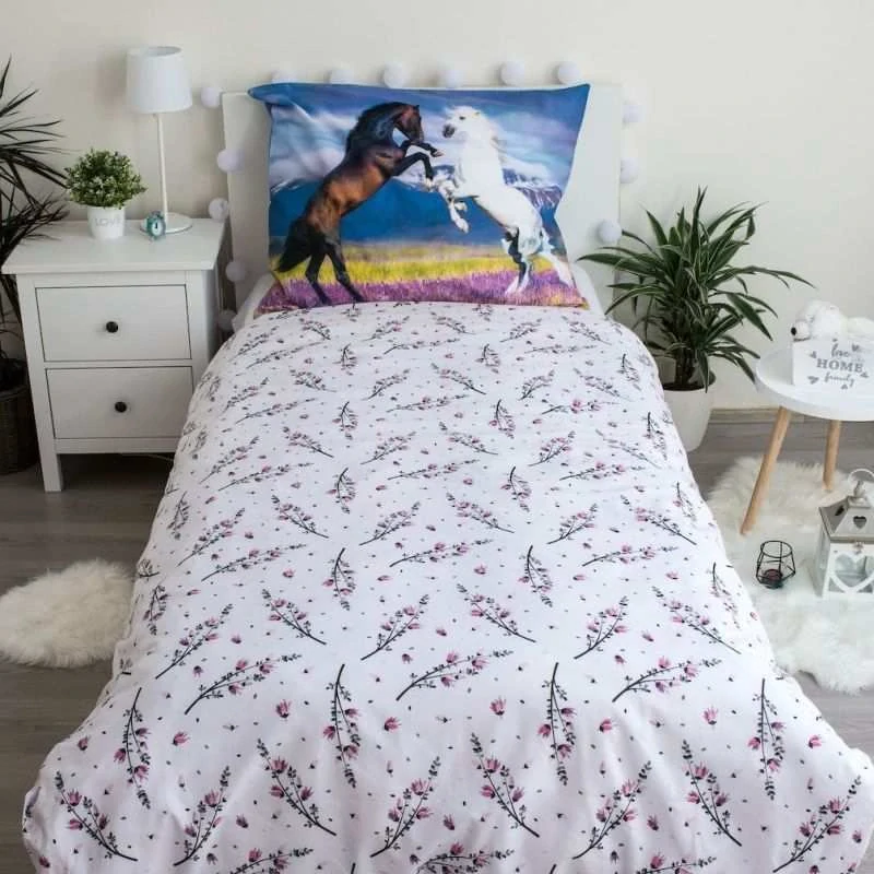 Jerry Fabrics Povlečení Kůň Meadow  Bavlna, 140/200, 70/90 cm