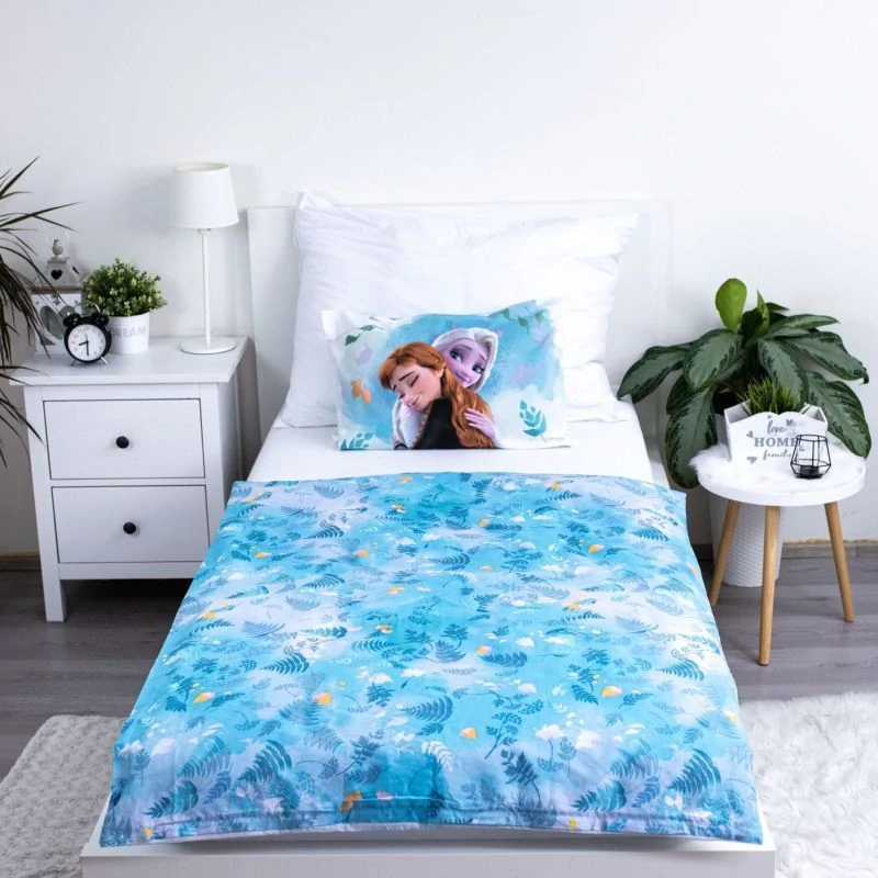 JERRY FABRICS Povlečení do postýlky Ledové Království Blue 03 baby Bavlna, 100/135, 40/60 cm