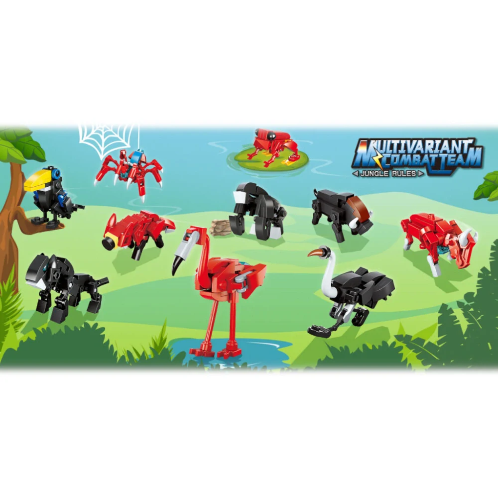 Qman Multivariant Combat Team 3v1 2103 sada 10 ks