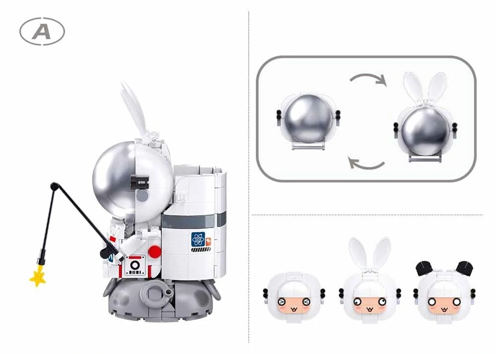 Sluban Pleyerid M38-P8001 Astronaut na Marsu A