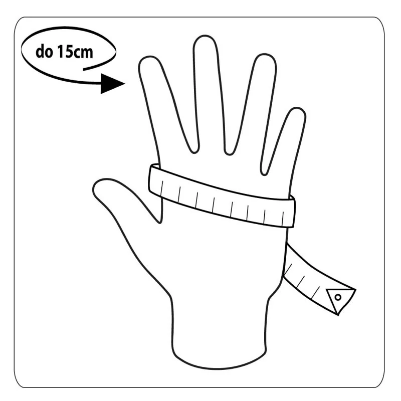 SEVEN Dětské rukavice na kolo Paw Patrol Girls 70% polyester, 30% elastan, UNI 5 odpovídá 3 - 9 let