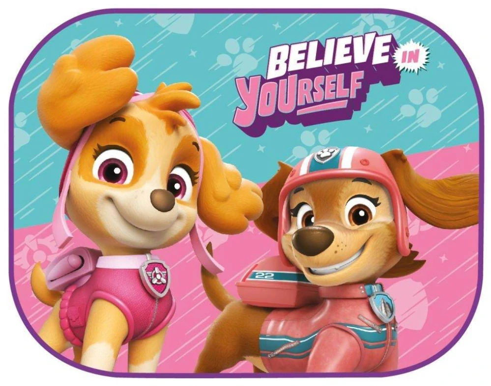 SEVEN Sluneční clona do auta Paw Patrol Girl Polyester, 2 ks cm