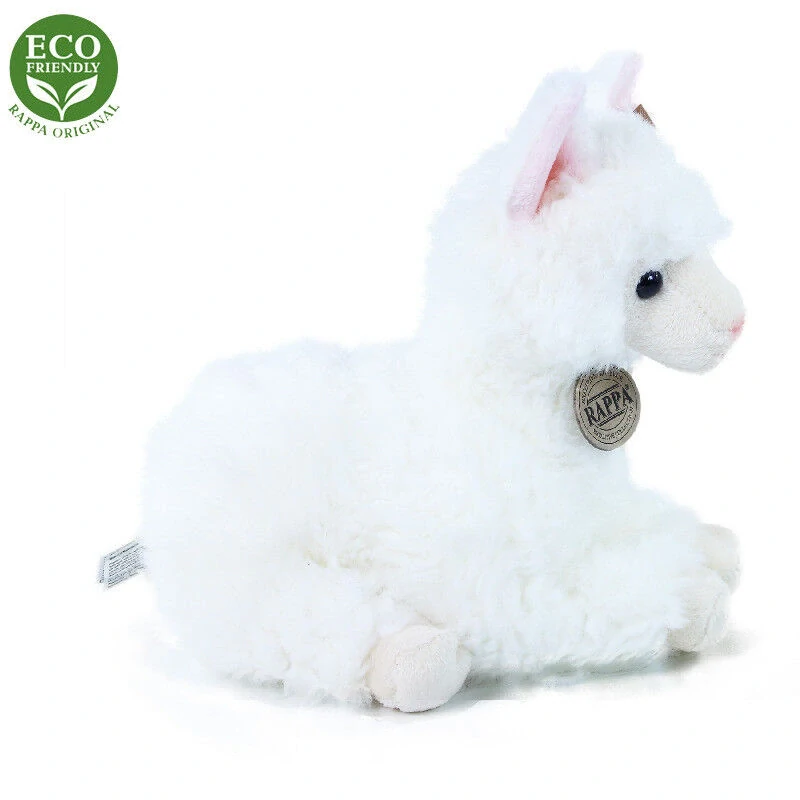 Rappa Plyšová lama ležící 23 cm ECO-FRIENDLY