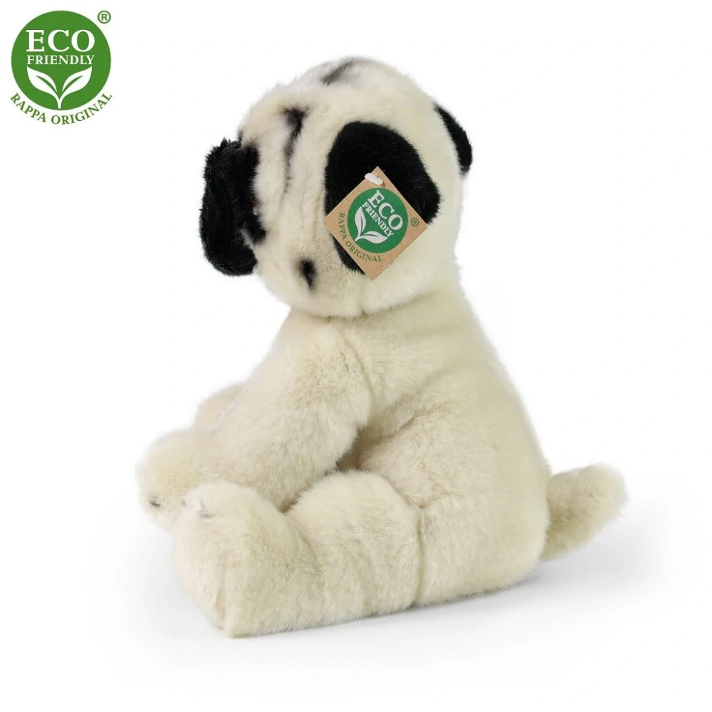 Rappa Plyšový pes mops 30 cm ECO-FRIENDLY