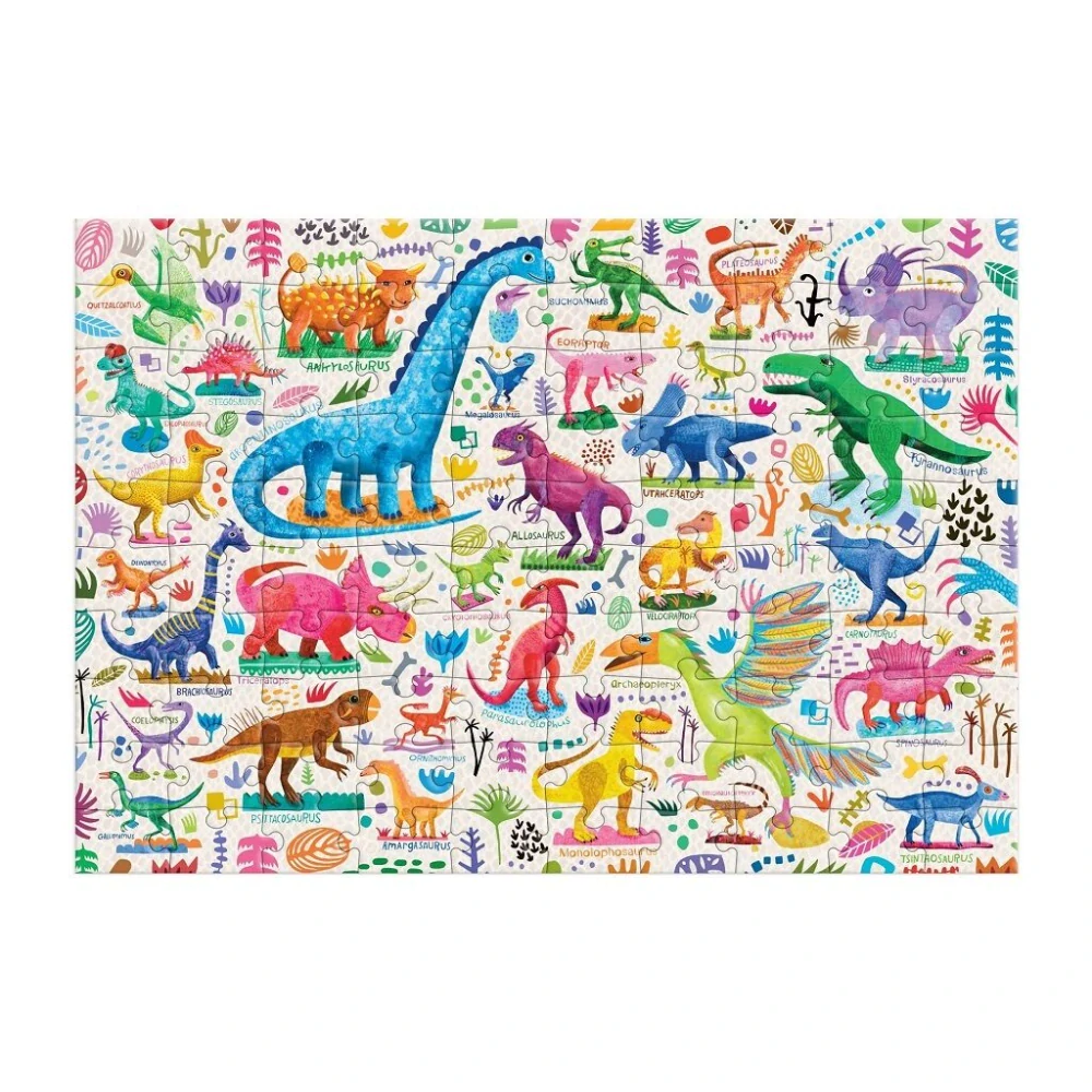 Mudpuppy Puzzle Mocní dinosauři 100 dílků