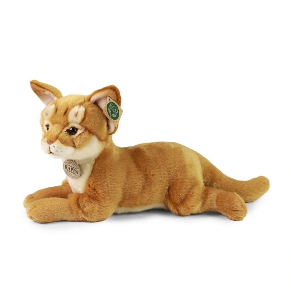 Rappa Plyšová kočka habešská 30 cm ECO-FRIENDLY