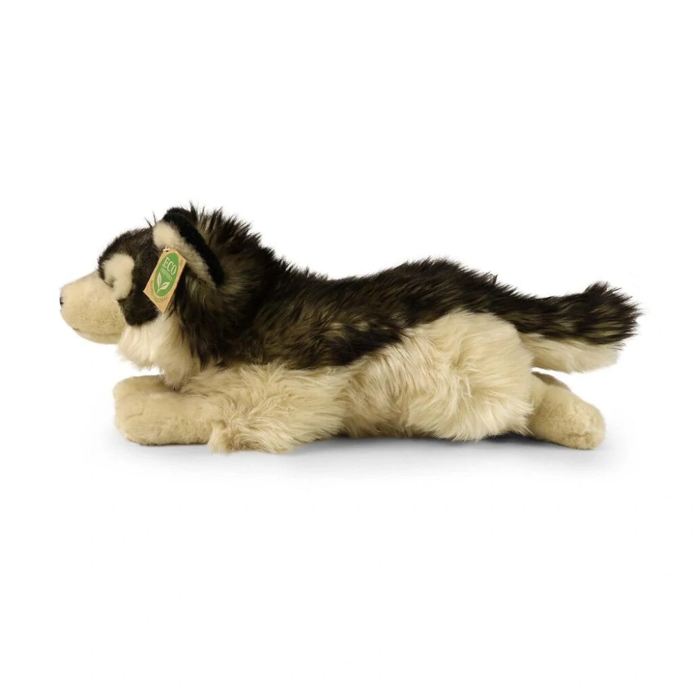 Rappa Plyšový vlk ležící 32 cm ECO-FRIENDLY