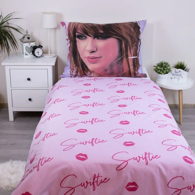 JERRY FABRICS Povlečení Swiftie - Taylor Swift Bavlna, 140/200, 70/90 cm