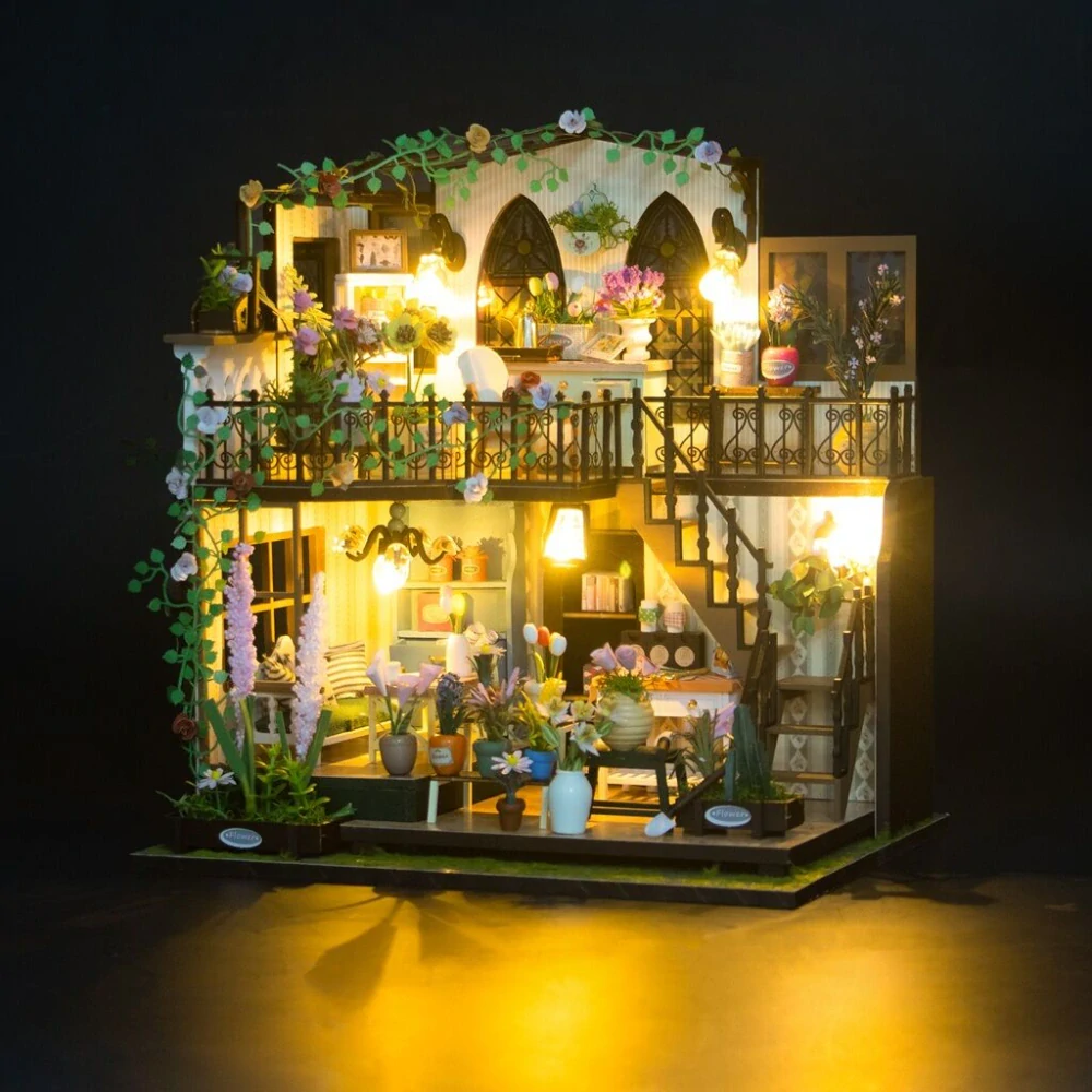 2Kids Toys Miniatura domečku Darcyin květinový dům