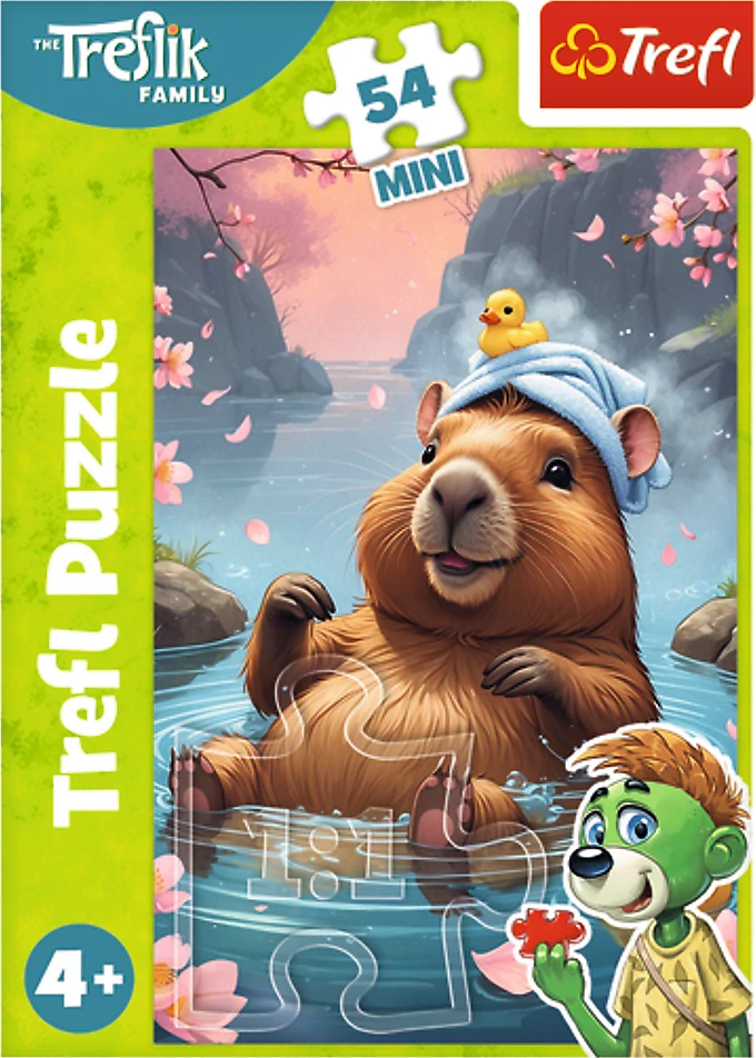TREFL Puzzle Treflíci: Bobr 54 dílků